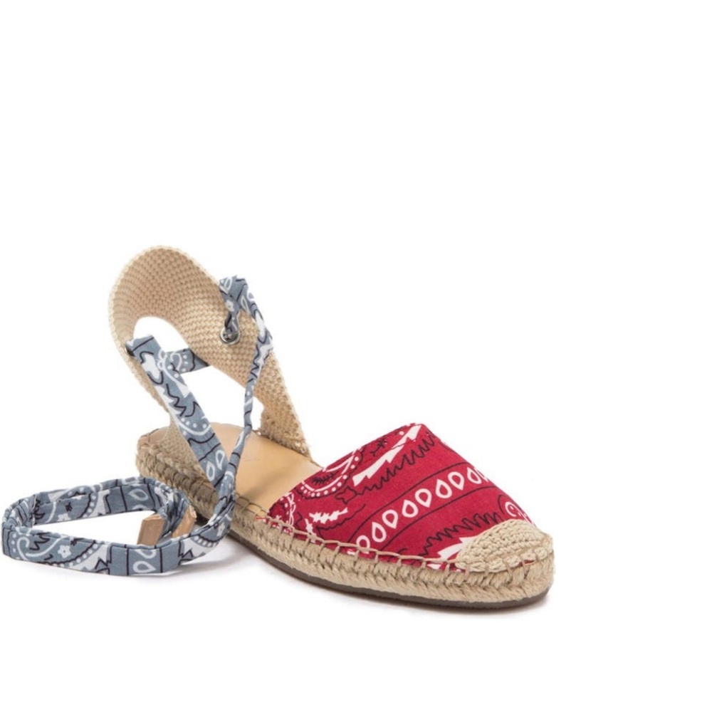 Nine West bandana espadrille